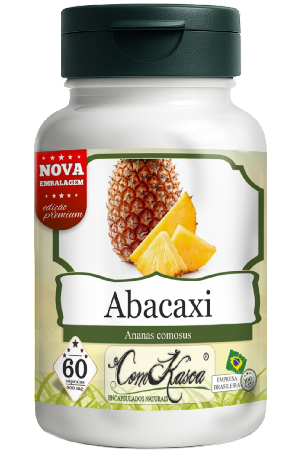Abacaxi ComKasca 60 cápsulas - Imagem 2