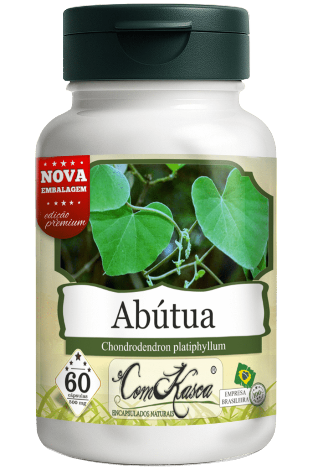 Abútua ComKasca 60 caps - Imagem 3