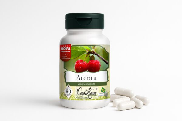 Acerola ComKasca 60 caps - Imagem 2