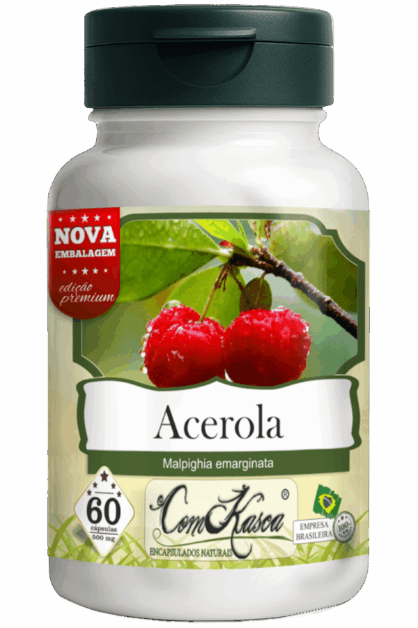 Acerola ComKasca 60 caps - Imagem 3