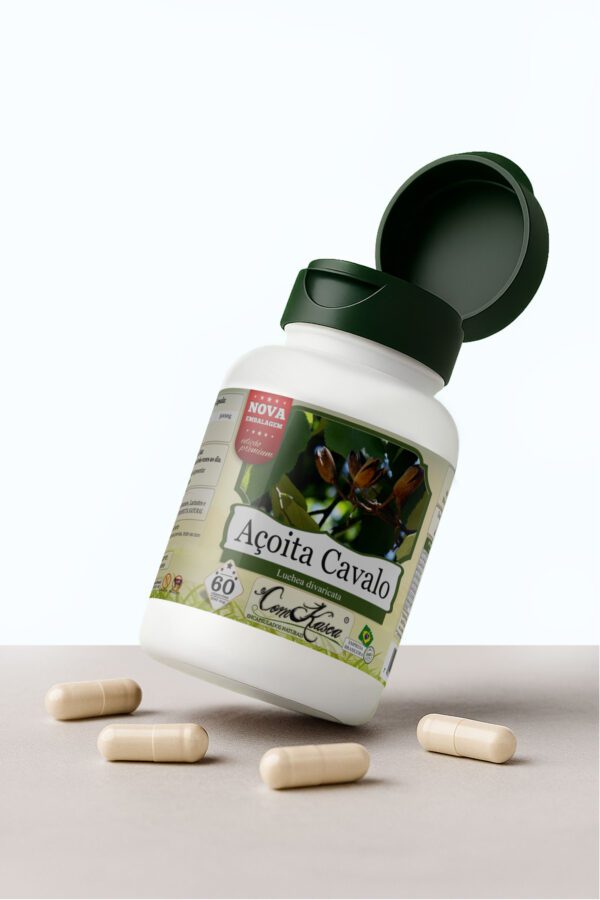 Açoita Cavalo ComKasca 60 caps