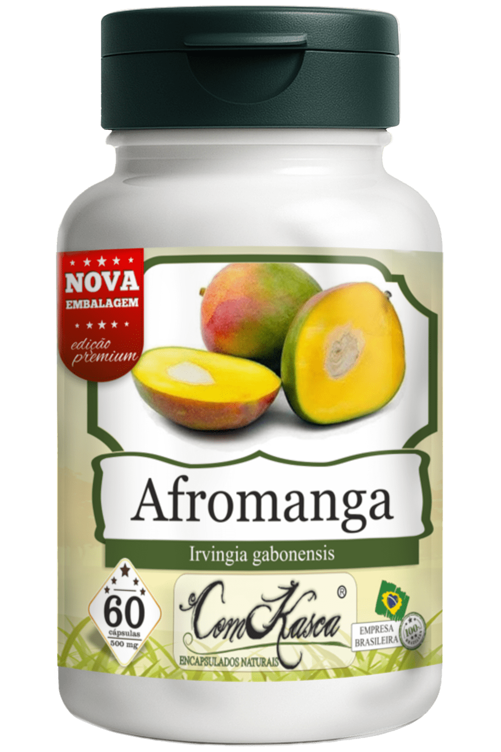 AfroManga ComKasca 60 caps - Imagem 3