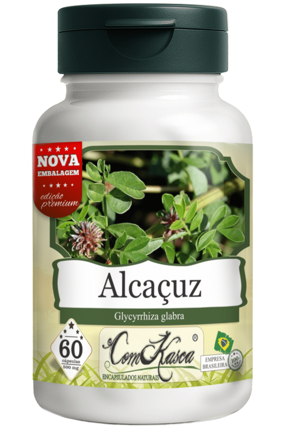 Alcaçuz ComKasca 60 caps - Imagem 3