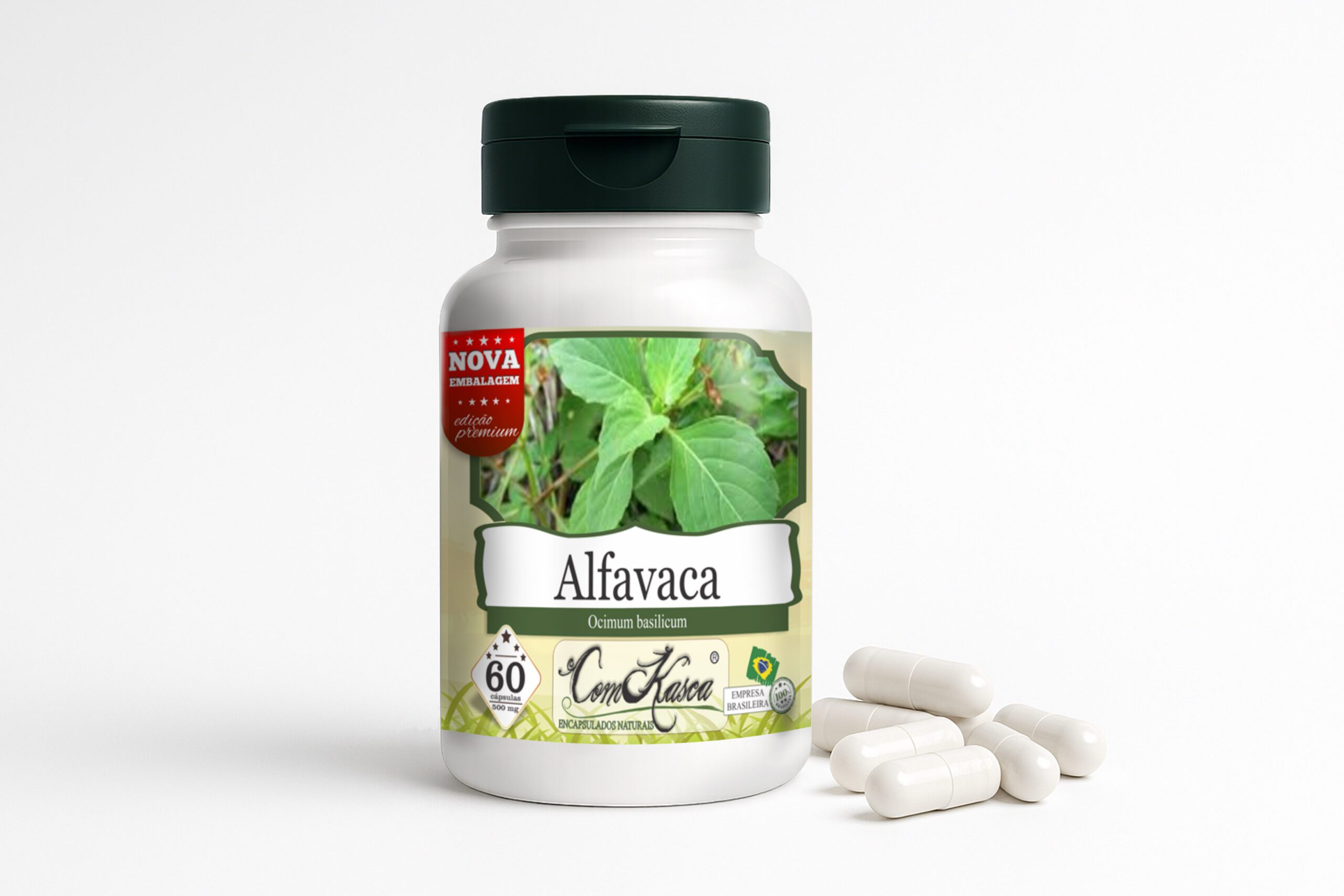 Alfavaca ComKasca 60 caps - Imagem 2