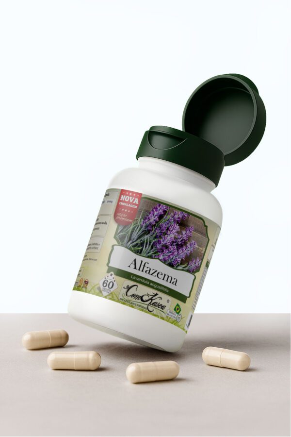 Alfazema ComKasca 60 caps