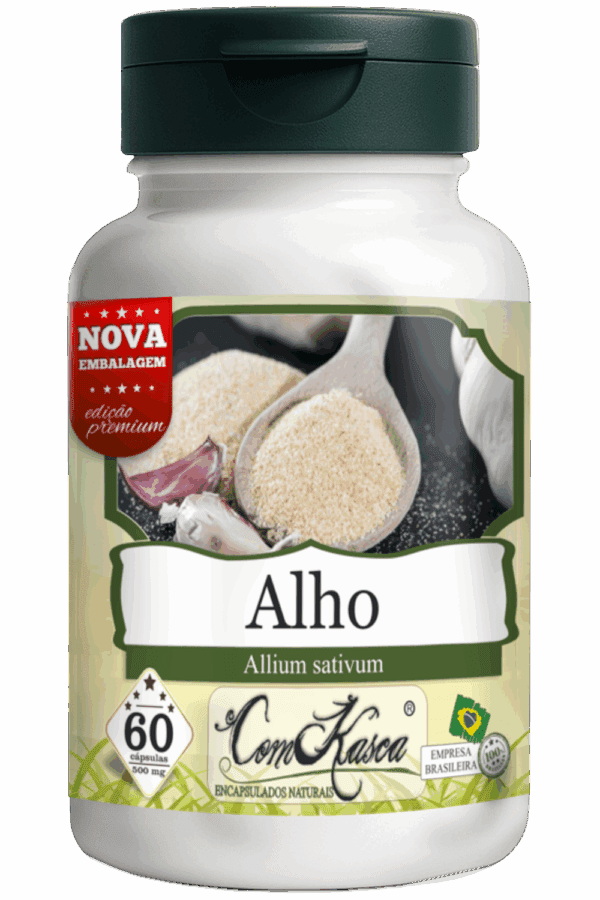 Alho ComKasca 60 caps - Imagem 3
