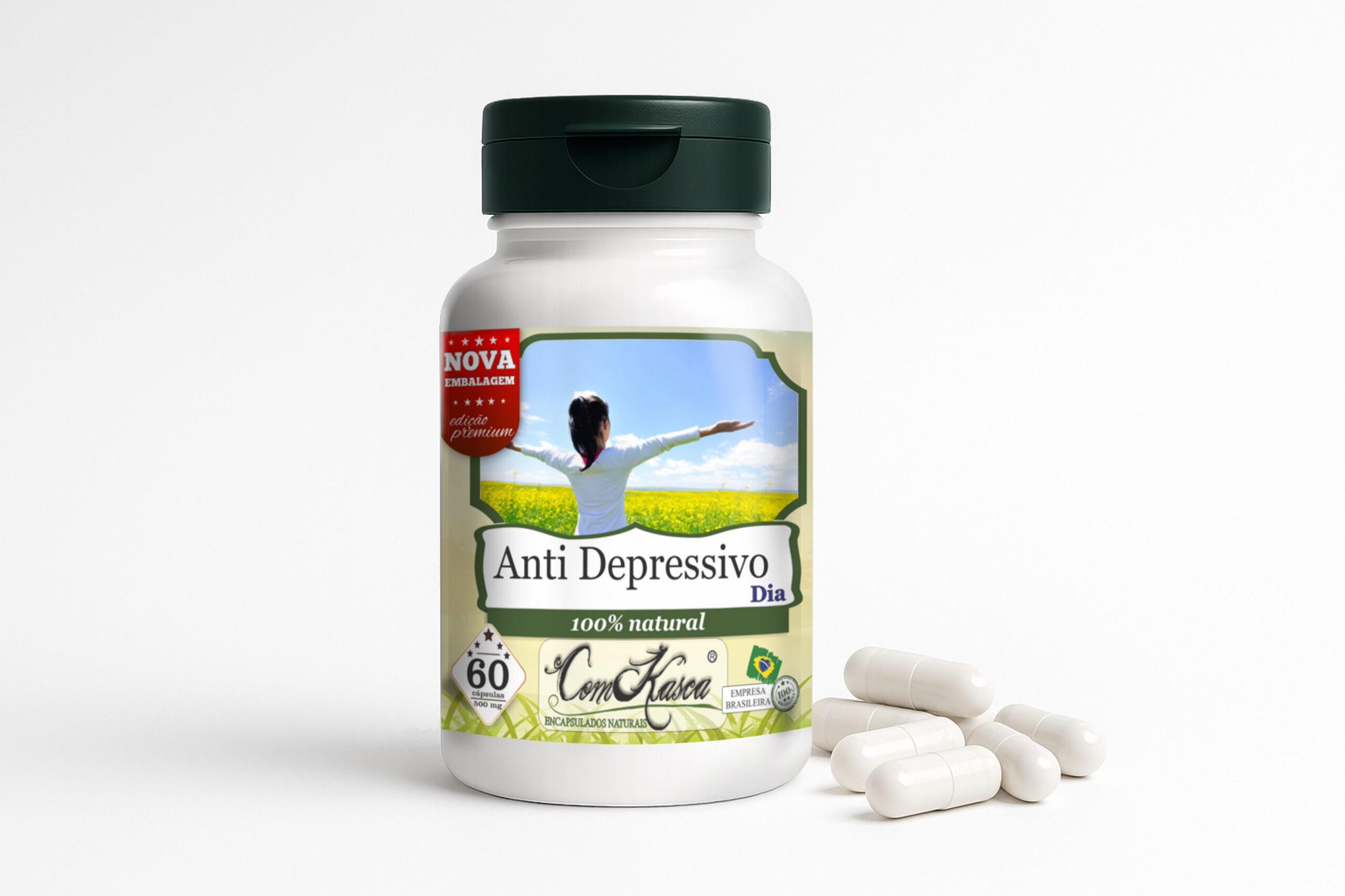Anti Depressivo (DIA) ComKasca 60 caps - Imagem 2