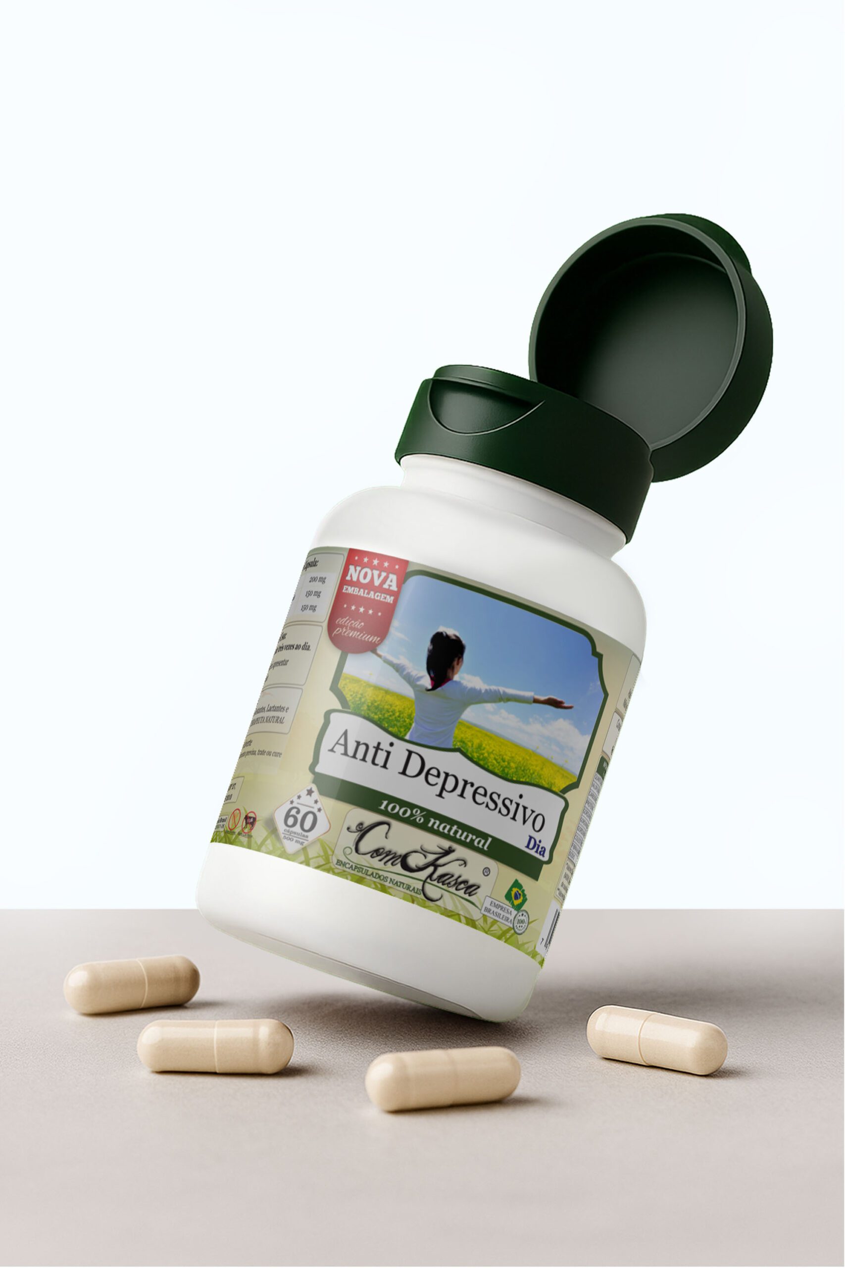 Anti Depressivo (DIA) ComKasca 60 caps