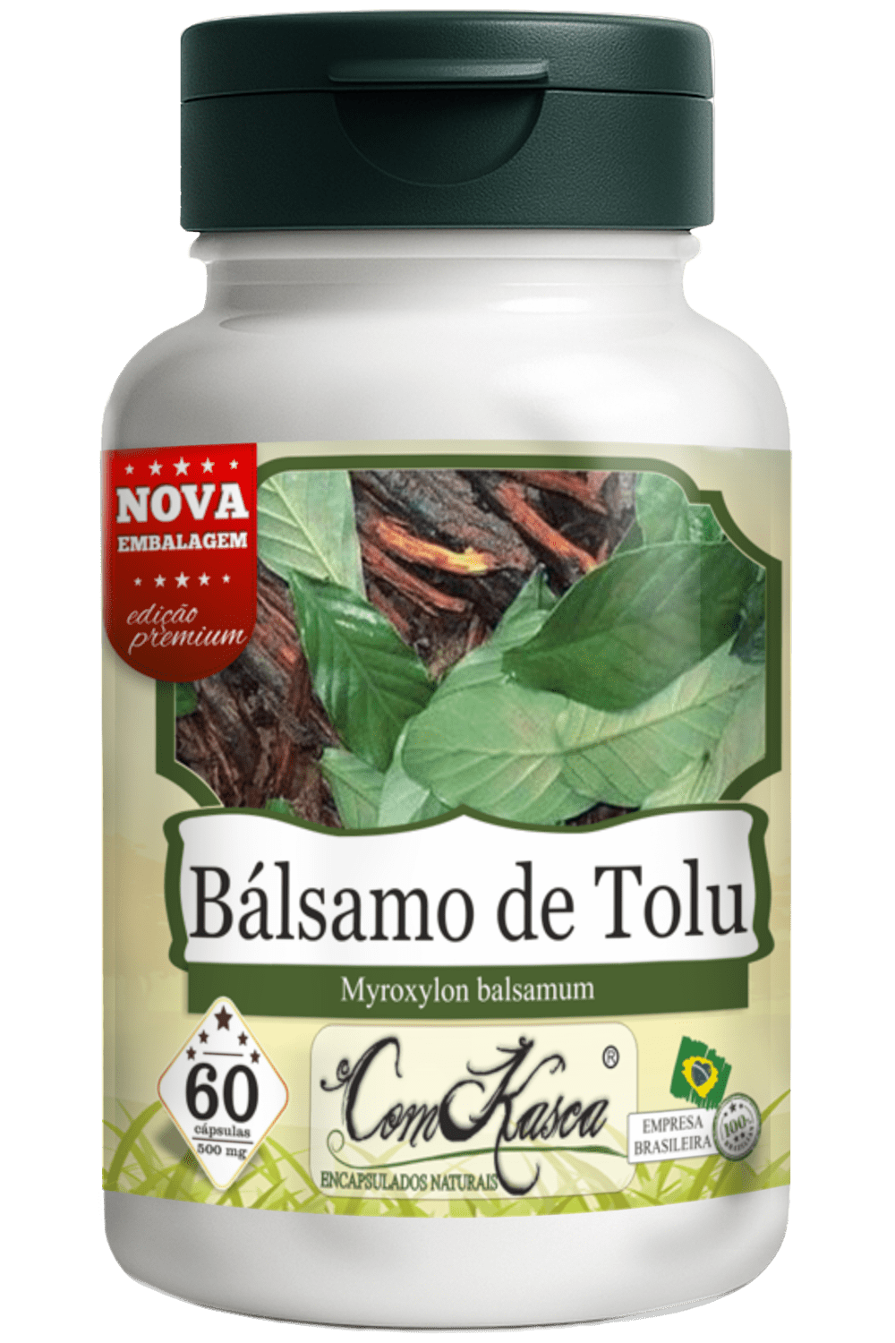 Bálsamo de Tolu ComKasca 60 caps - Imagem 3