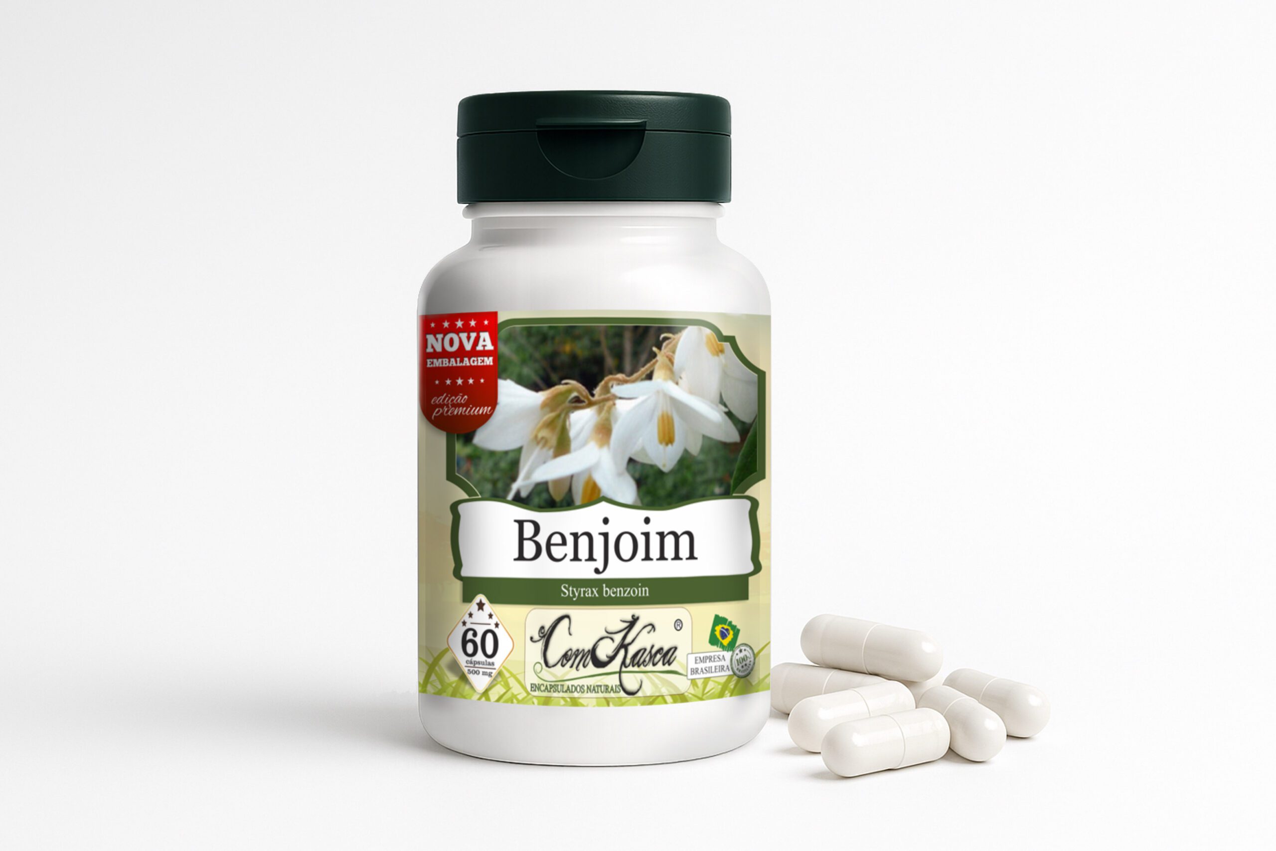 Benjoim ComKasca 60 caps - Imagem 2