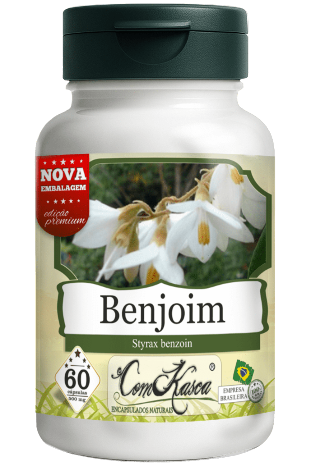 Benjoim ComKasca 60 caps - Imagem 3