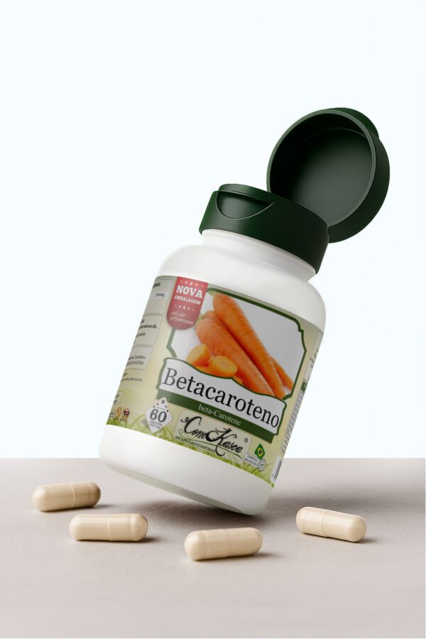 Betacaroteno ComKasca 60 caps