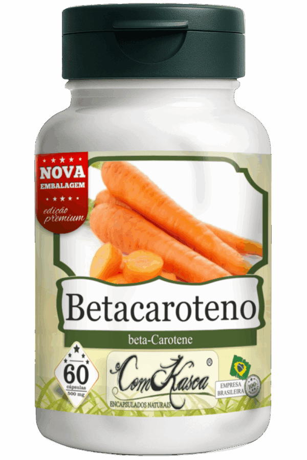 Betacaroteno ComKasca 60 caps - Imagem 3