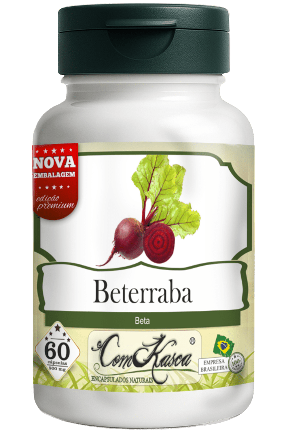 Beterraba ComKasca 60 cáps - Imagem 3