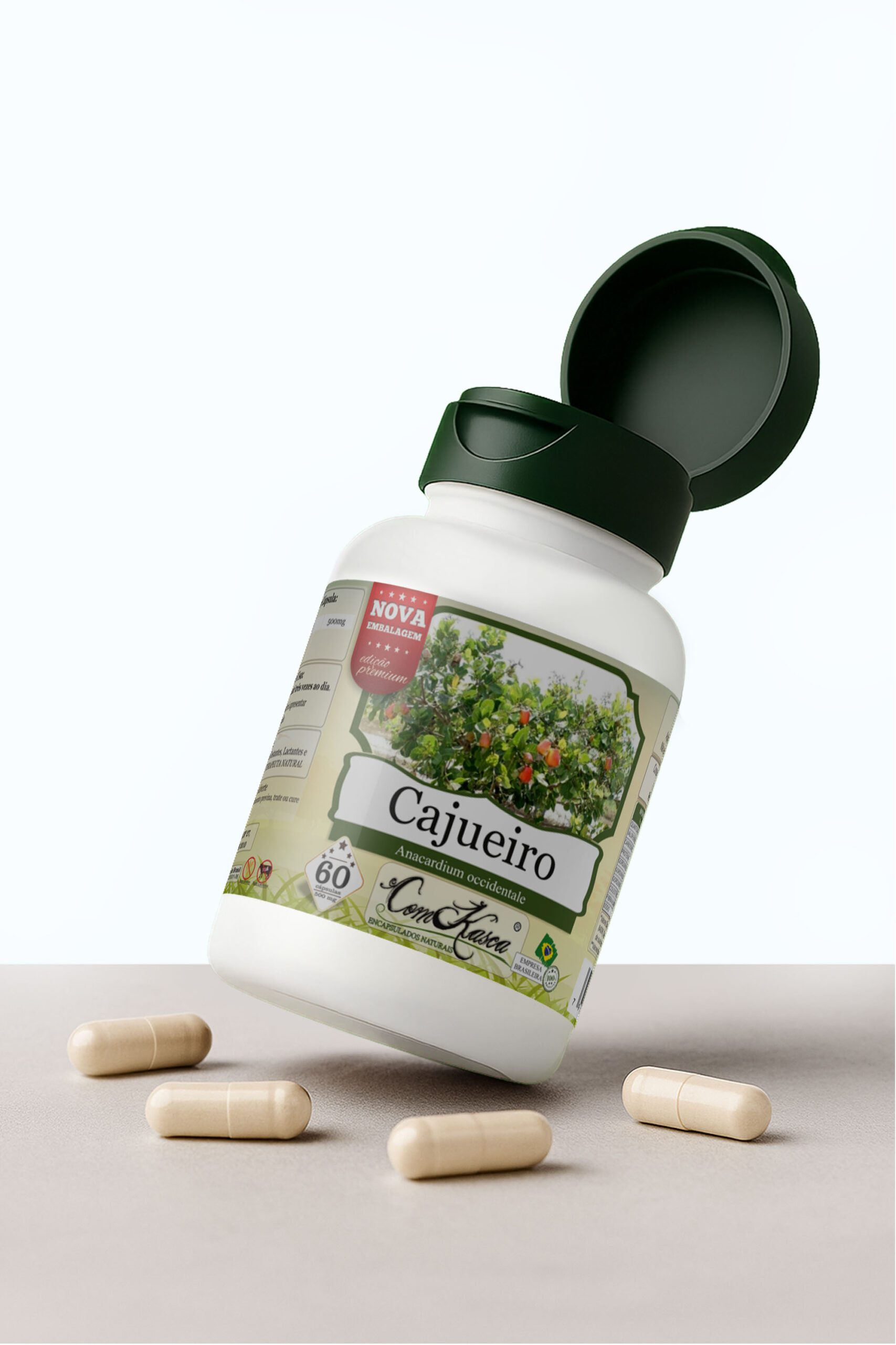 Cajueiro ComKasca 60 caps