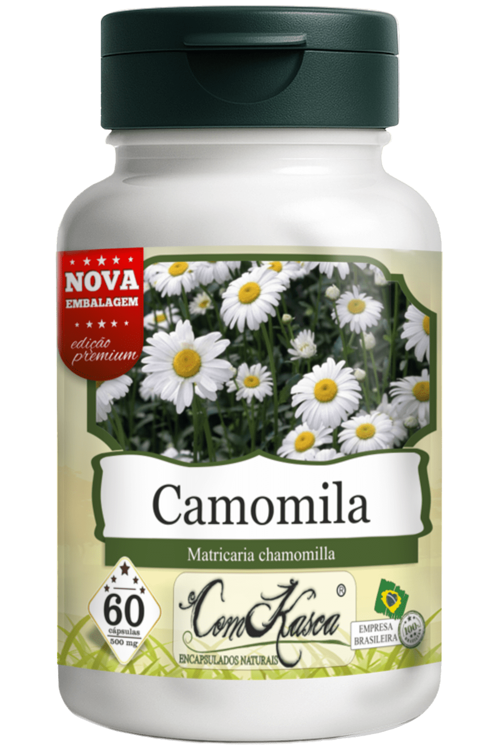 Camomila ComKasca 60 caps - Imagem 3