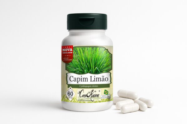 Capim Limão ComKasca 60 caps - Imagem 2