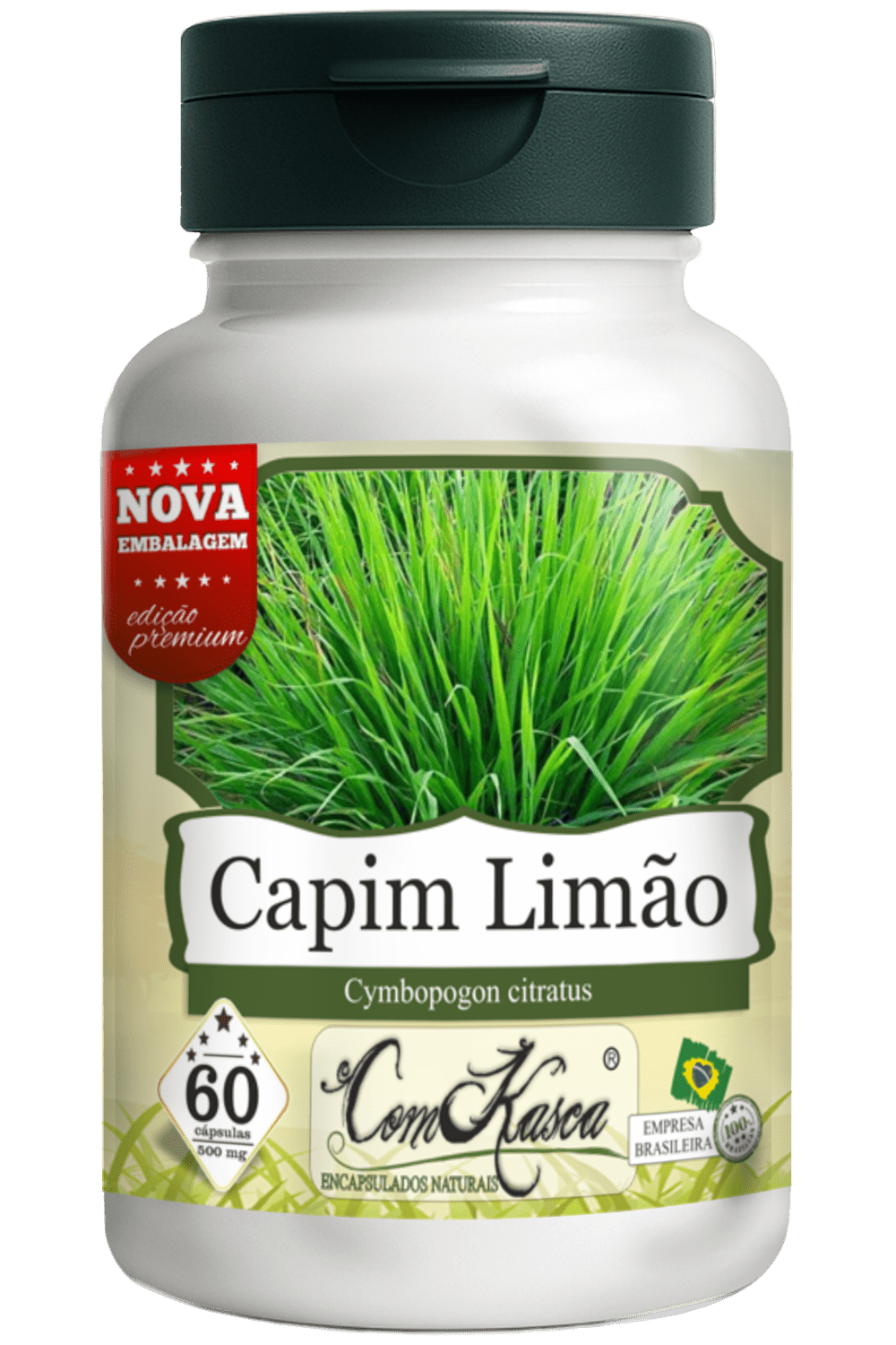 Capim Limão ComKasca 60 caps - Imagem 3