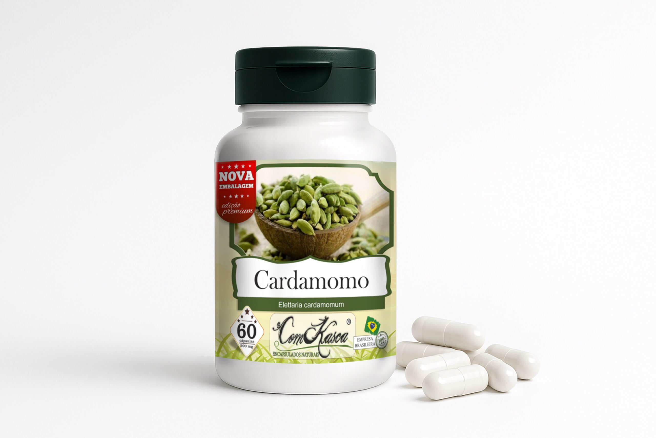 Cardamomo ComKasca 60 caps - Imagem 2