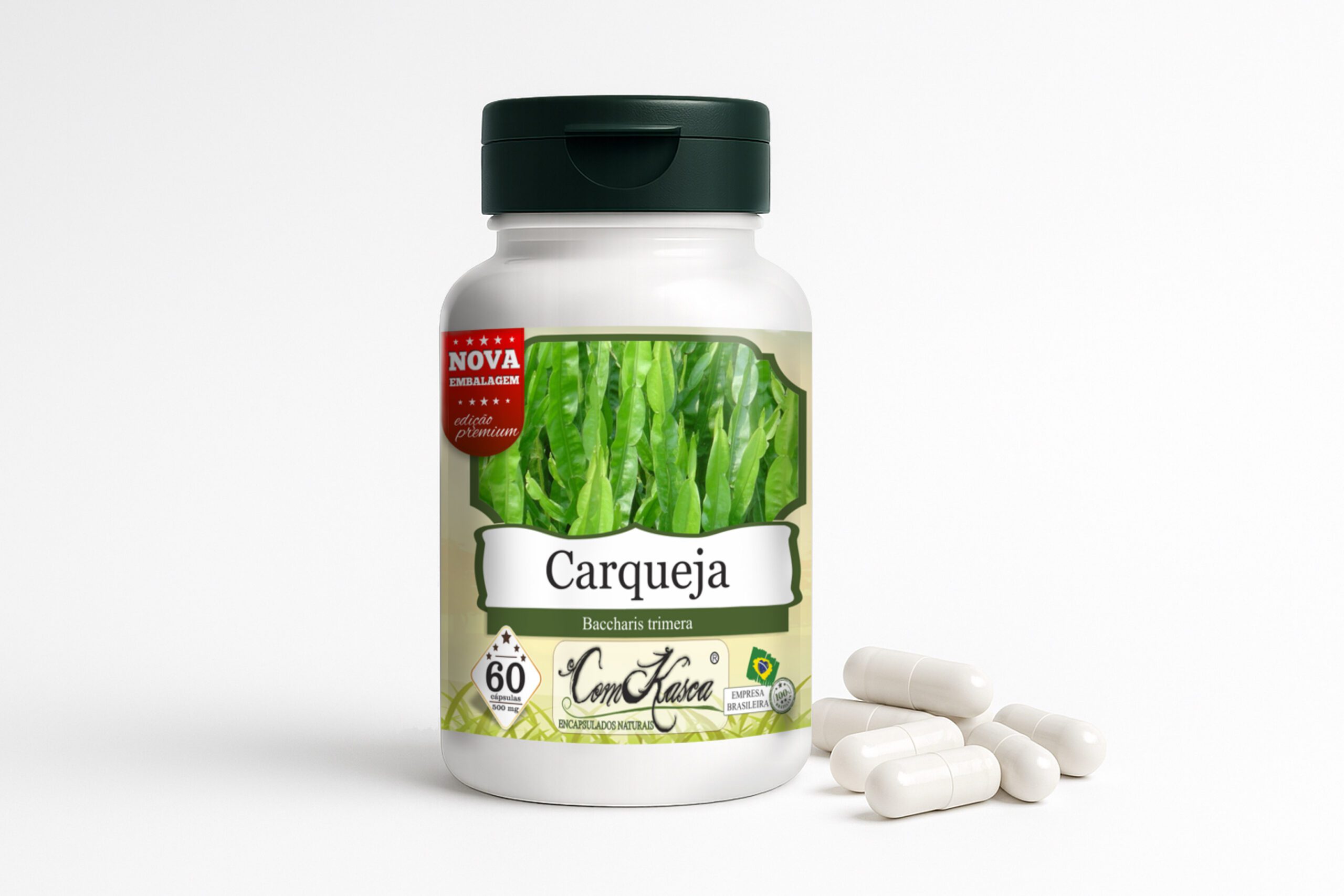 Carqueja ComKasca 60 caps - Imagem 2