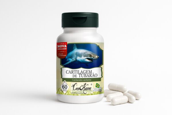 Cartilagem de Tubarão ComKasca 60 caps - Imagem 2