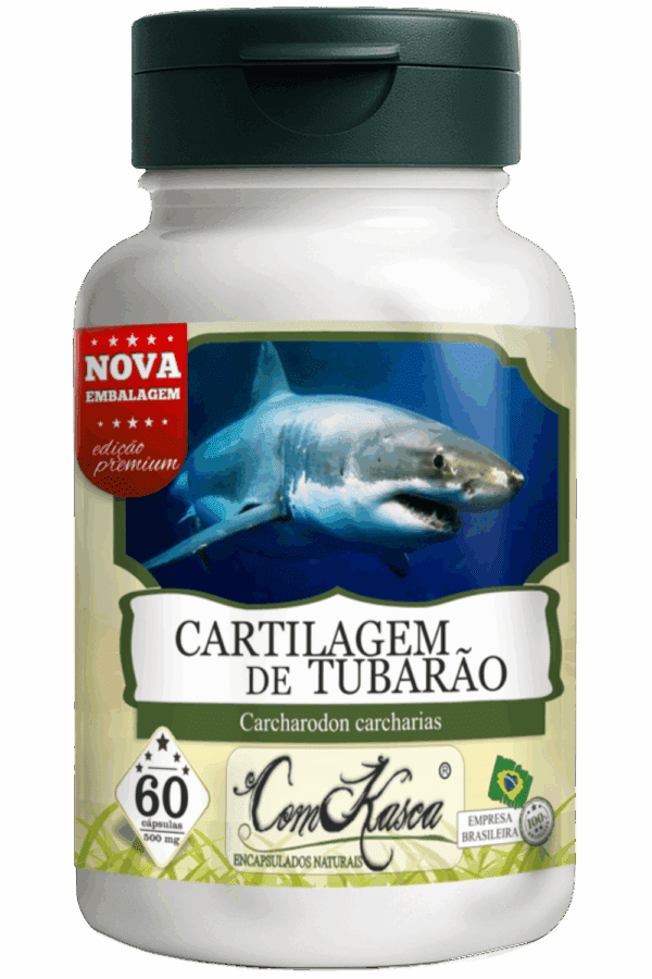 Cartilagem de Tubarão ComKasca 60 caps - Imagem 3