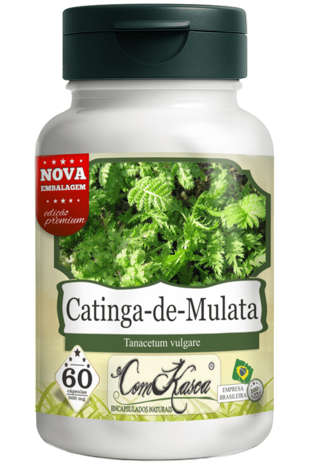 Catinga de Mulata ComKasca 60 caps - Imagem 3