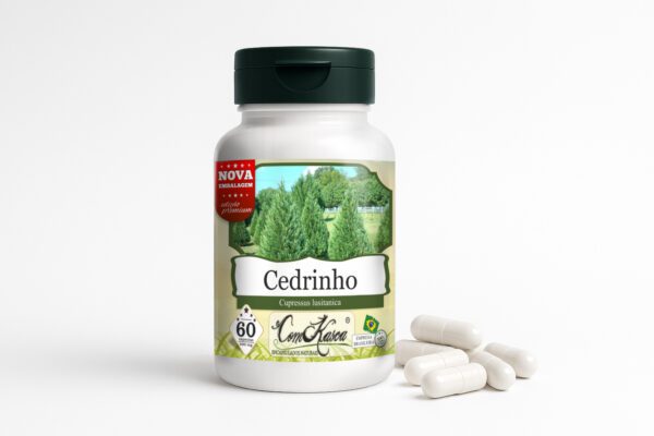 Cedrinho (Cupressus lusitanica) ComKasca 60 caps - Imagem 2