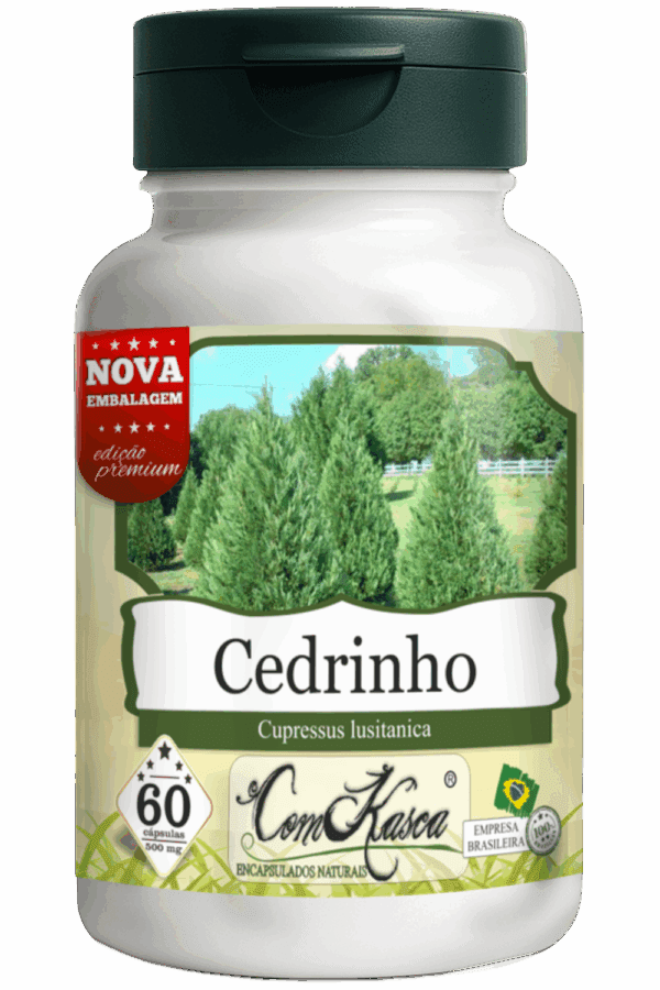 Cedrinho (Cupressus lusitanica) ComKasca 60 caps - Imagem 3
