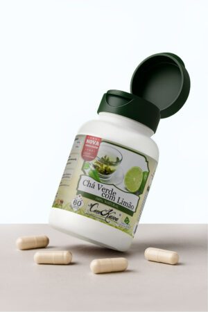 Chá Verde + Limão ComKasca 60 caps