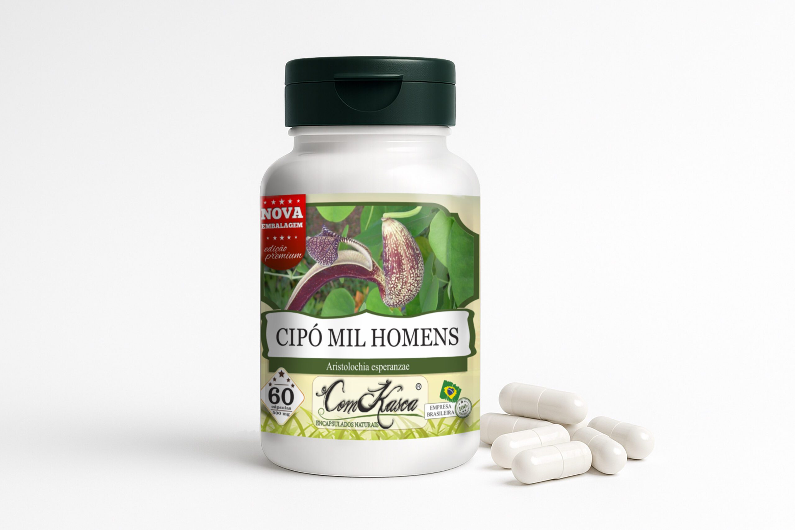 Cipó Mil Homens ComKasca 60 caps - Imagem 2