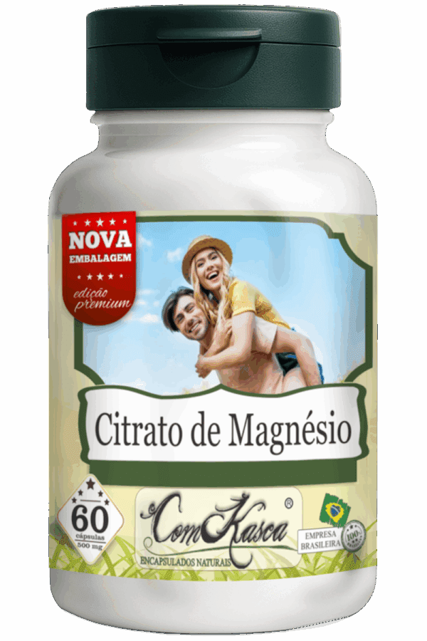 Citrato de Magnésio ComKasca 60 cáps - Imagem 3