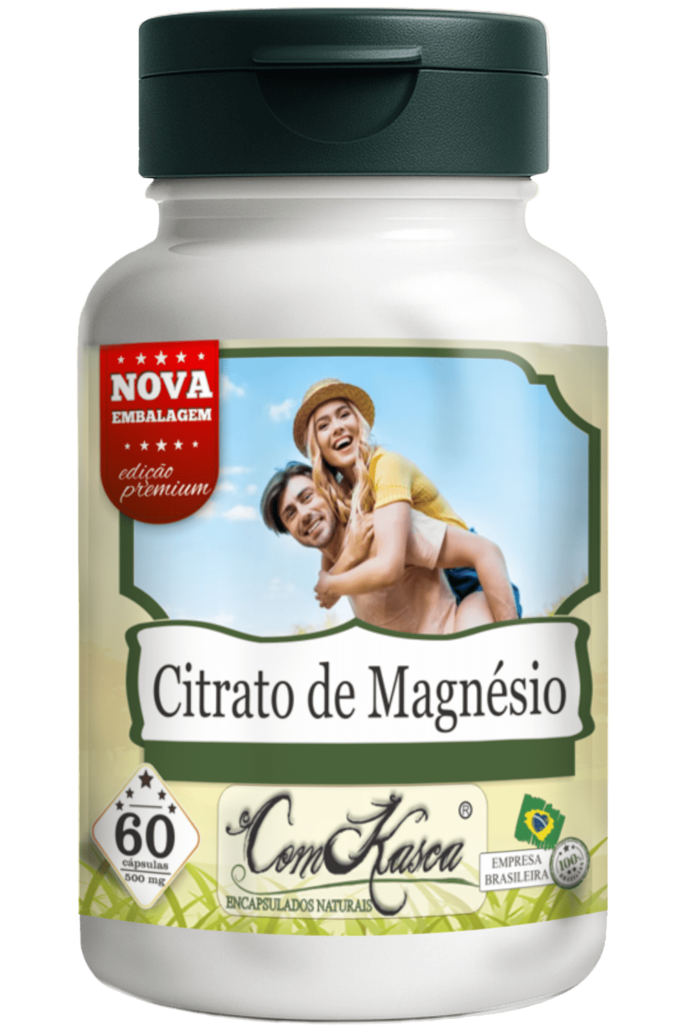 Citrato de Magnésio ComKasca 60 cáps - Imagem 3