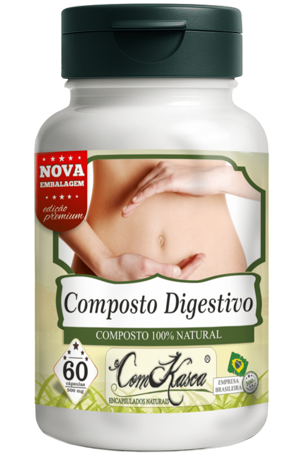 Composto Digestivo ComKasca 60 caps - Imagem 3