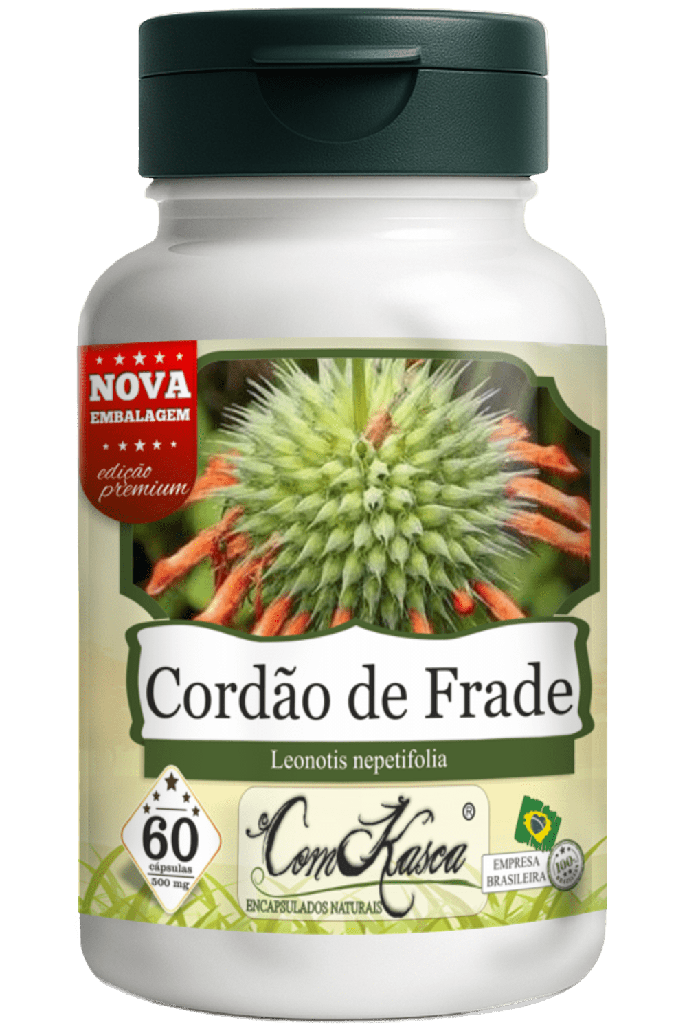 Cordão de Frade ComKasca 60 caps - Imagem 3