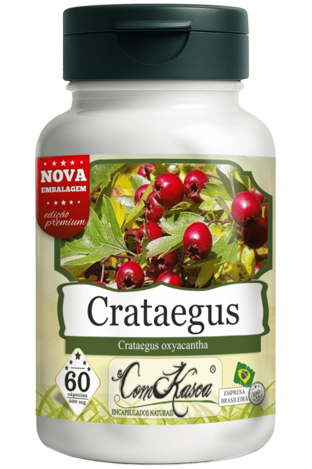 Crataegus ComKasca 60 caps - Imagem 3