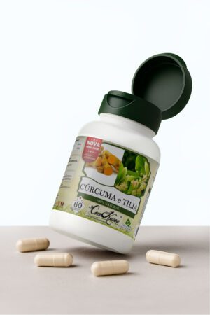 Cúrcuma + Tília ComKasca 60 caps