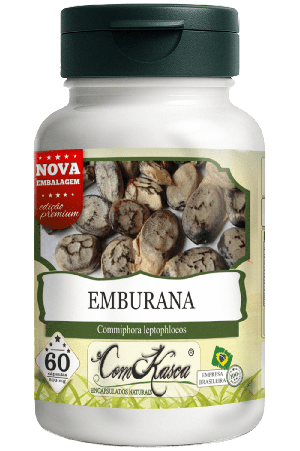 Emburana ComKasca 60 caps - Imagem 3