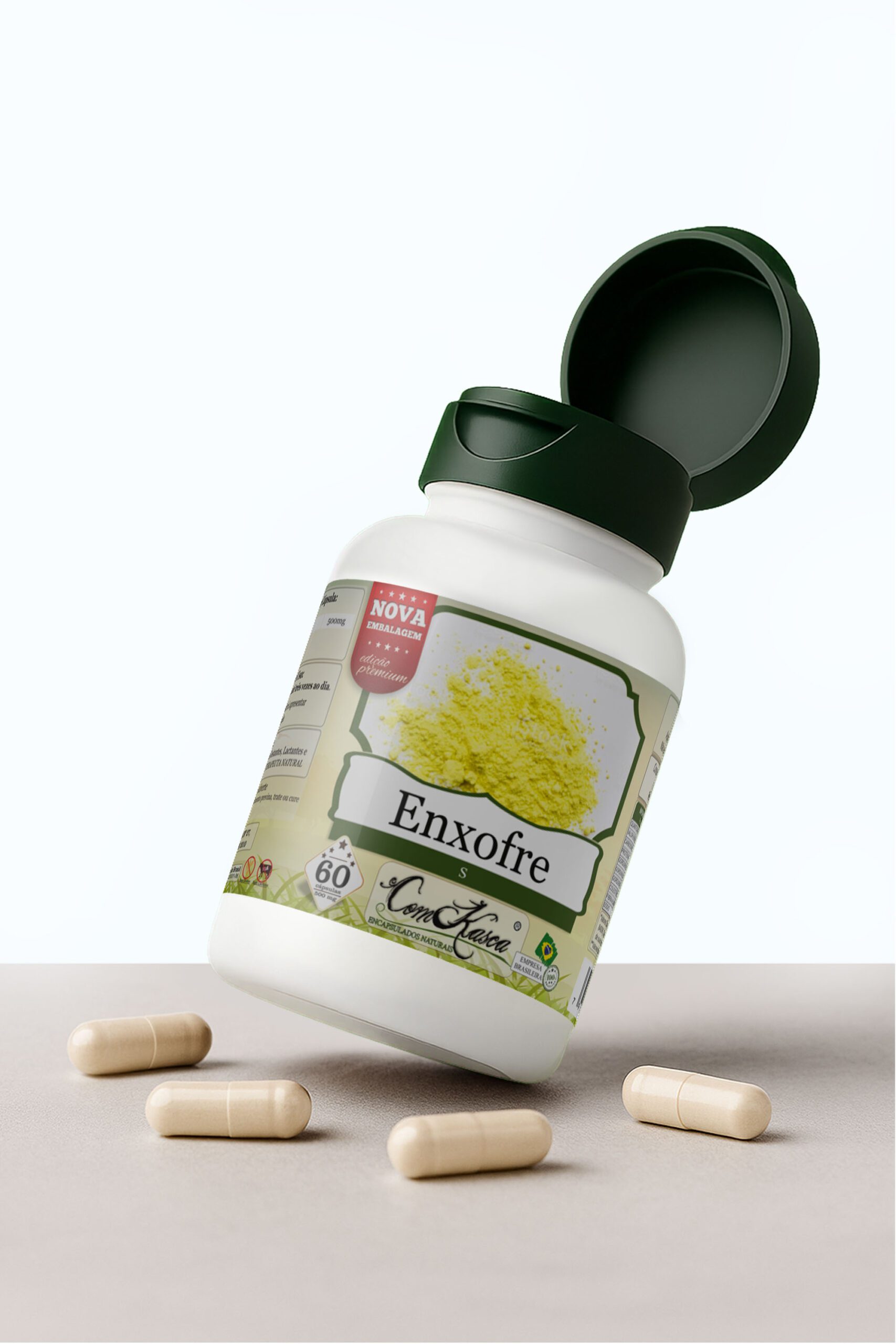 Enxofre ComKasca 60 caps