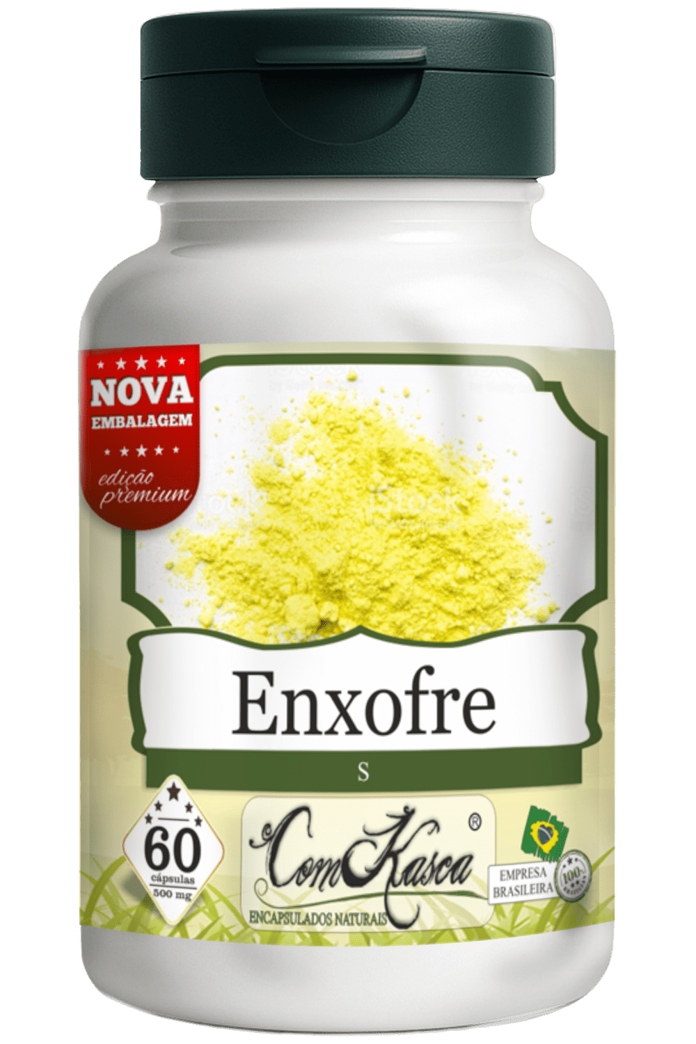 Enxofre ComKasca 60 caps - Imagem 3