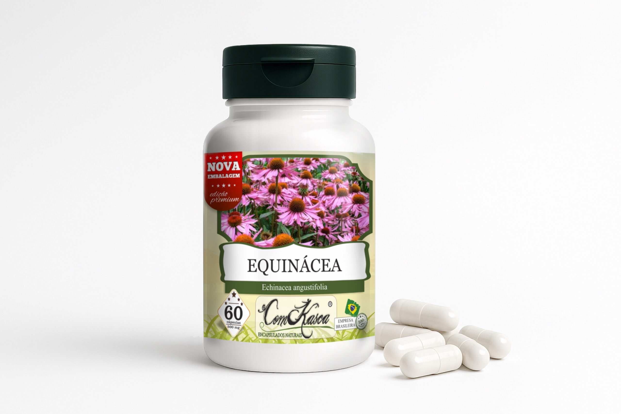 Equinácea ComKasca 60 caps - Imagem 2