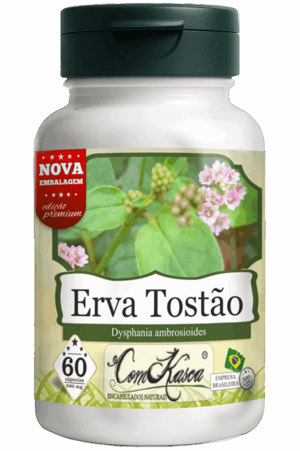 Erva Tostão ComKasca 60 caps - Imagem 3