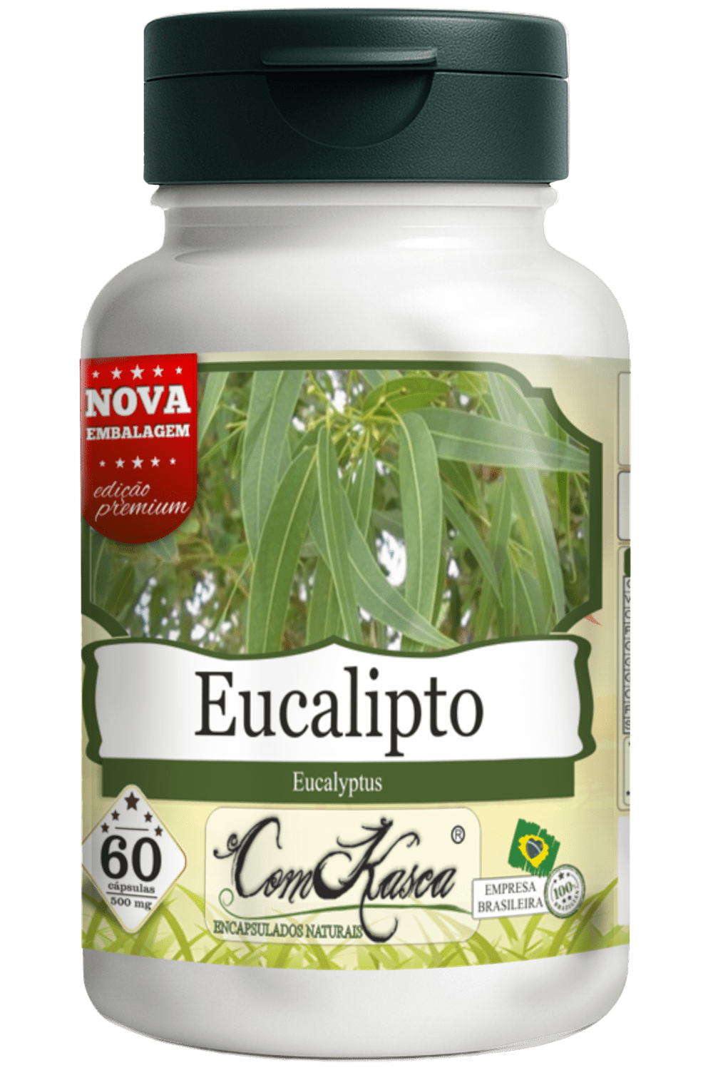 Eucalipto ComKasca 60 caps - Imagem 3