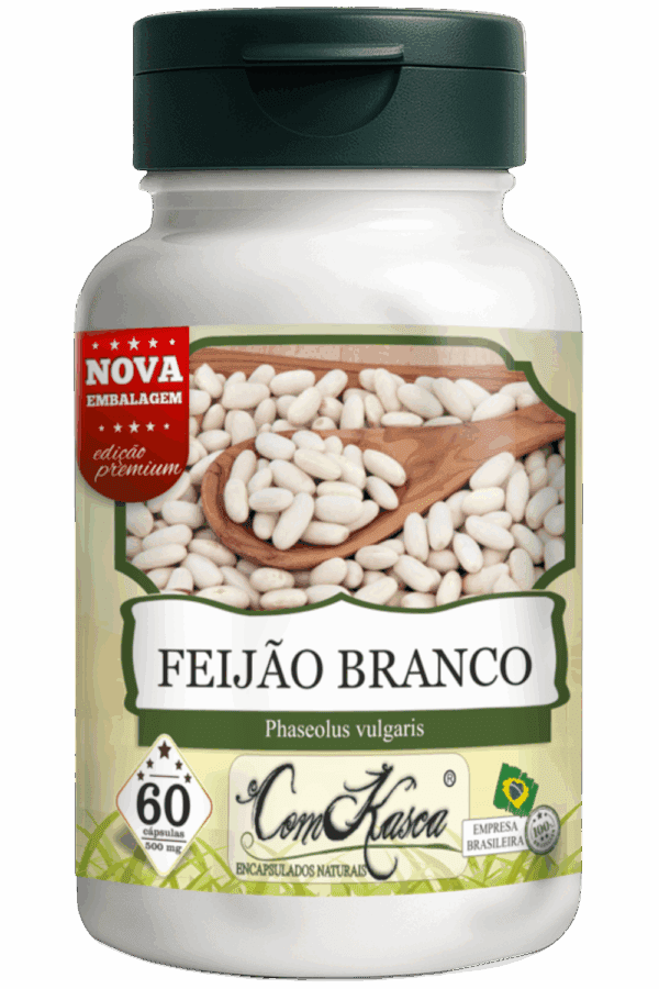 Feijão Branco ComKasca 60 caps - Imagem 3