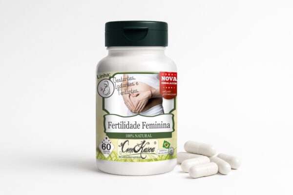 Fertilidade Feminina ComKasca 60 cáps - Imagem 2