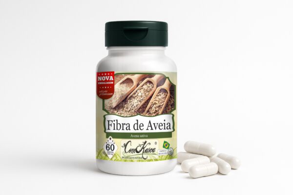 Fibra de Aveia ComKasca 60 caps - Imagem 2