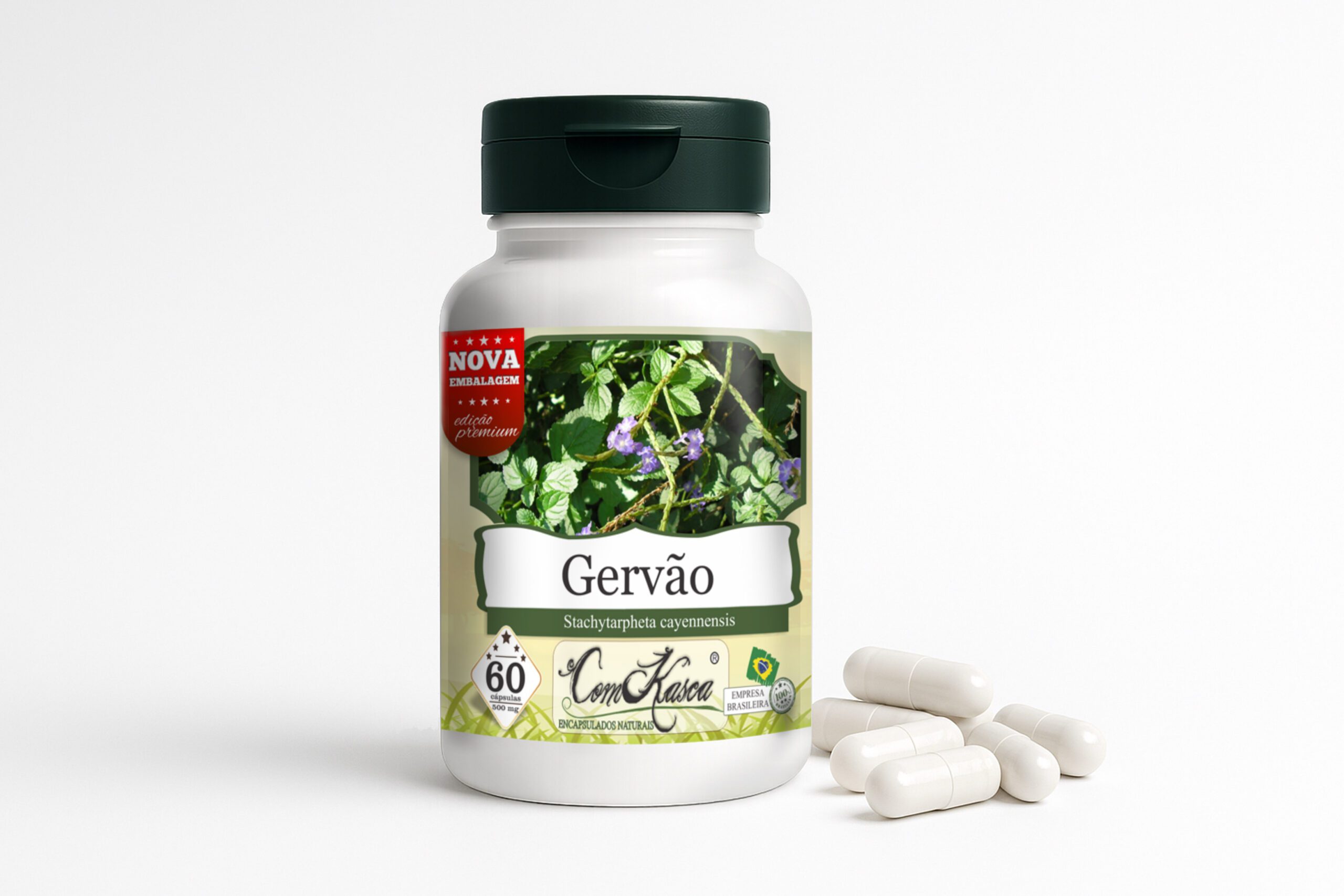 Gervão ComKasca 60 caps - Imagem 2