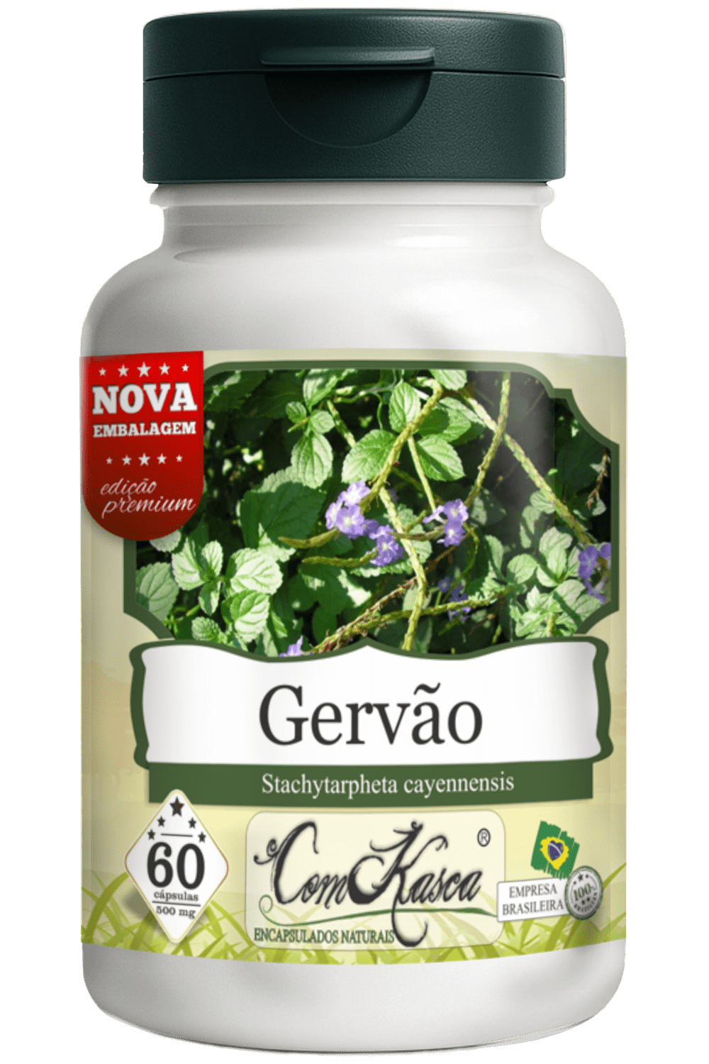 Gervão ComKasca 60 caps - Imagem 3