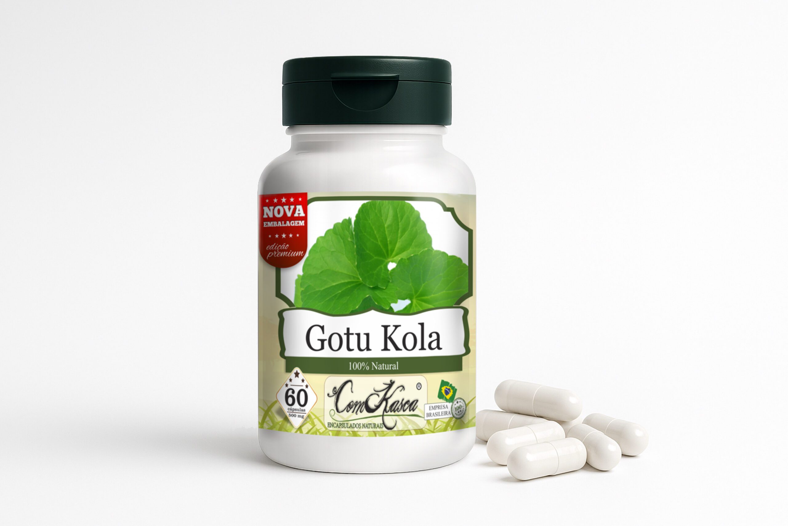 Gotu Kola ComKasca 60 caps - Imagem 2