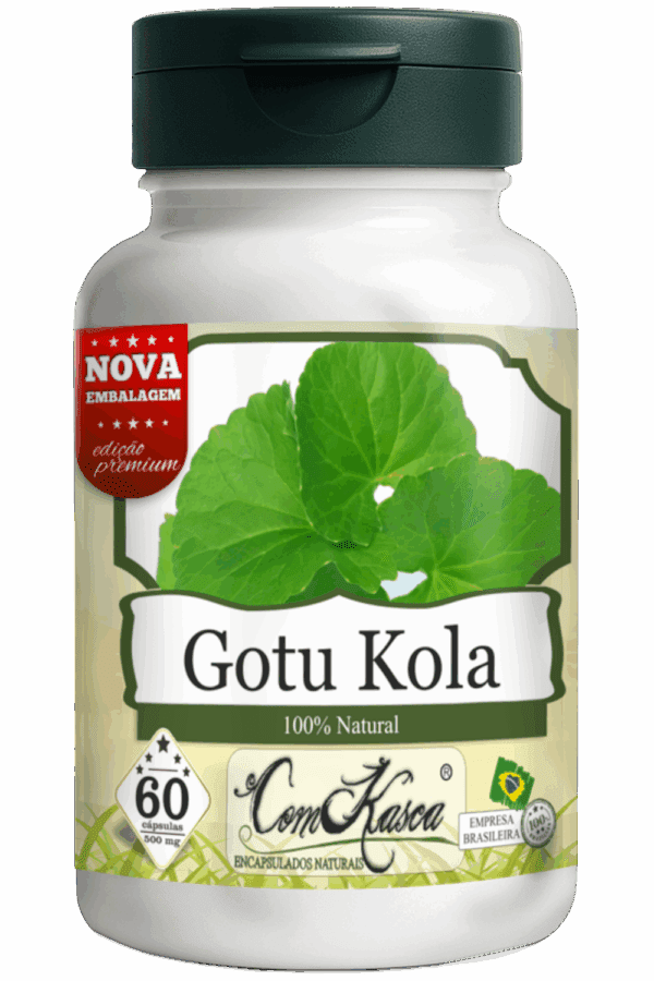 Gotu Kola ComKasca 60 caps - Imagem 3